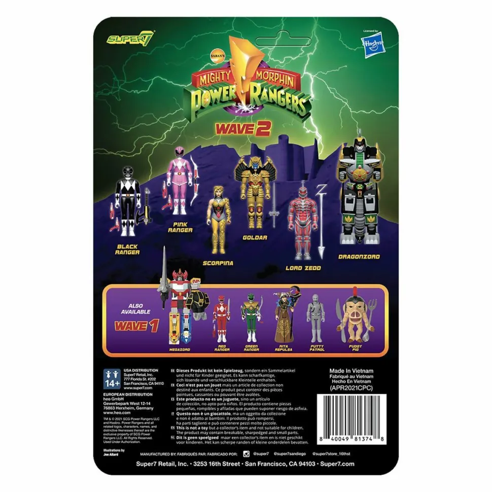 Mighty Morphin’ Power Rangers - Scorpina ReAction 3.75” Action Figure