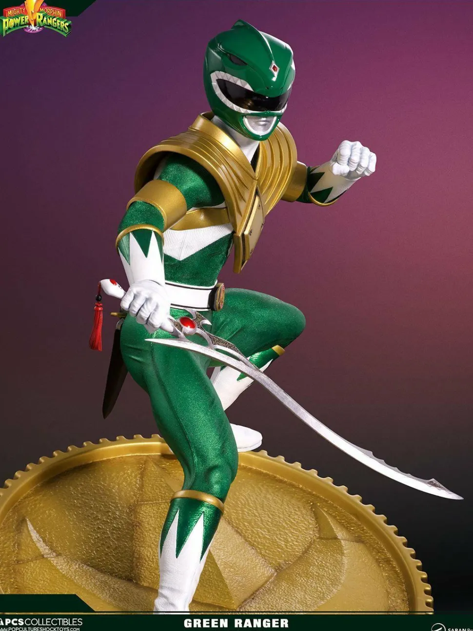 Mighty Morphin Power Rangers - Green Ranger Exclusive 1/4 Scale Statue
