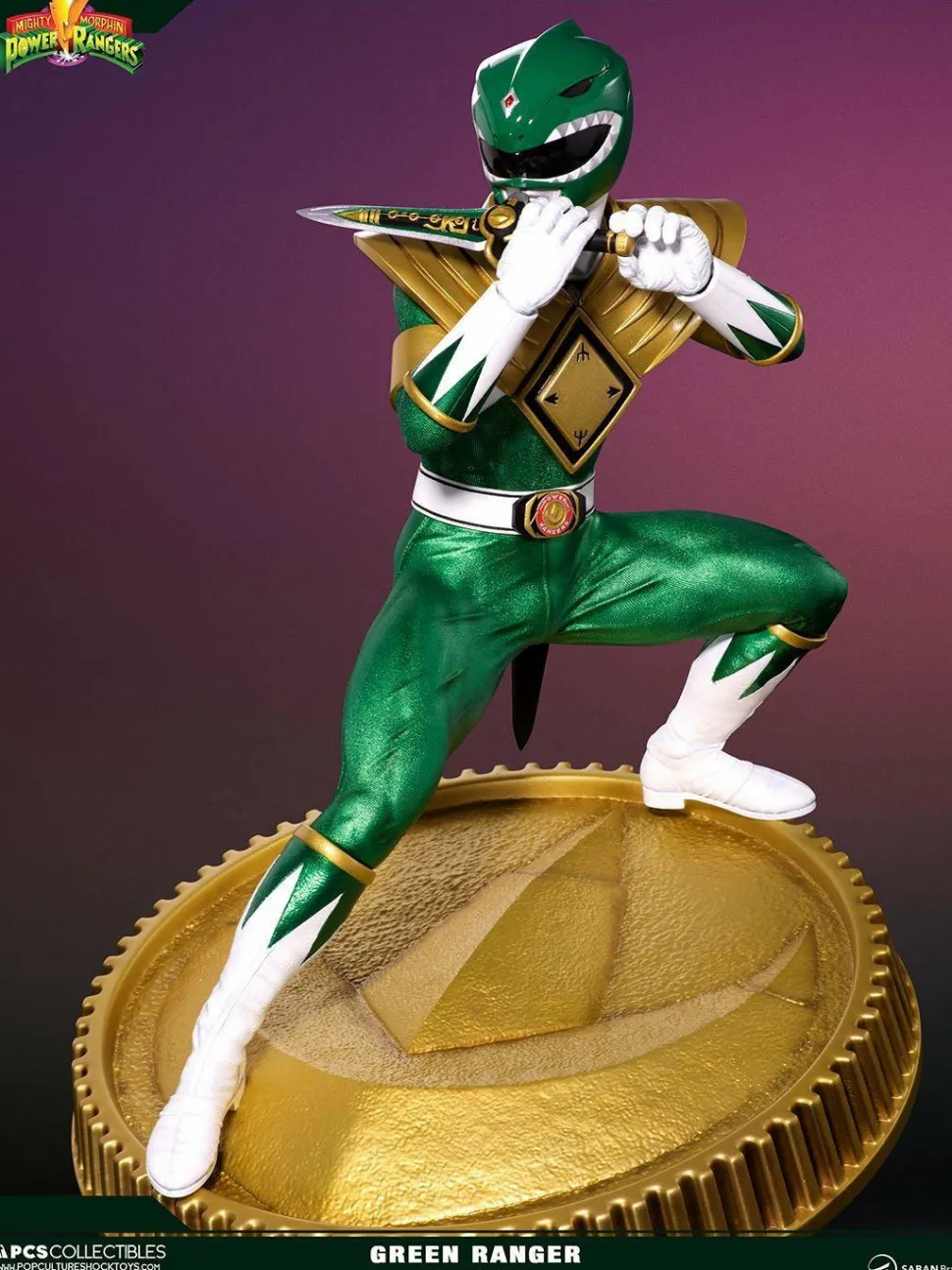 Mighty Morphin Power Rangers - Green Ranger Exclusive 1/4 Scale Statue