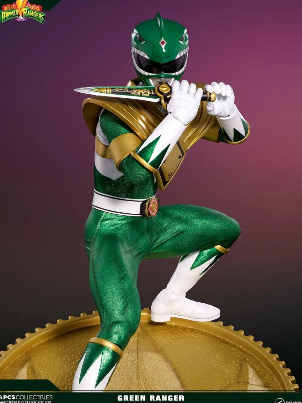 Mighty Morphin Power Rangers - Green Ranger Exclusive 1/4 Scale Statue