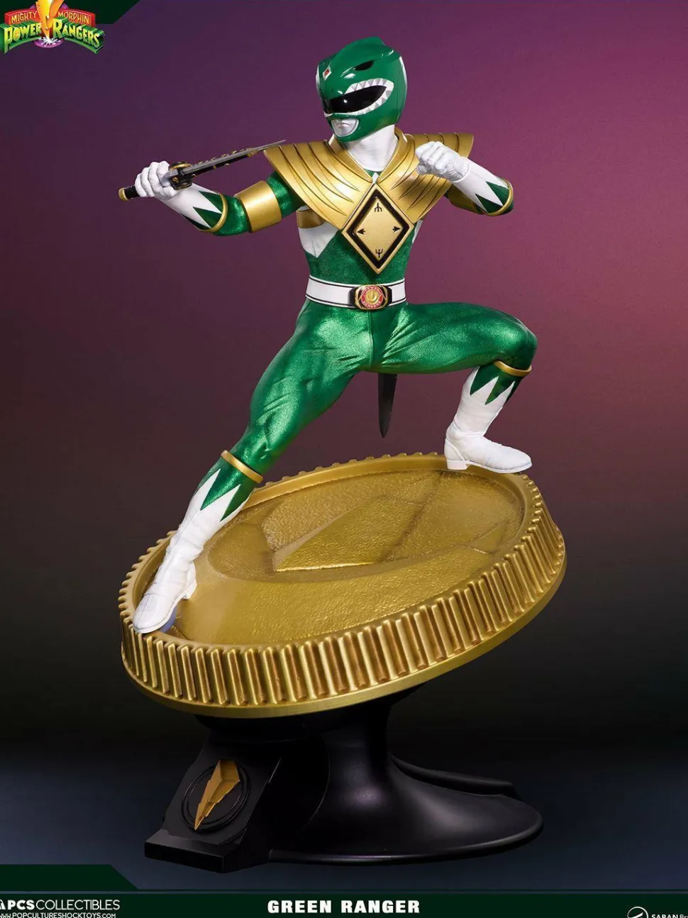 Mighty Morphin Power Rangers - Green Ranger Exclusive 1/4 Scale Statue