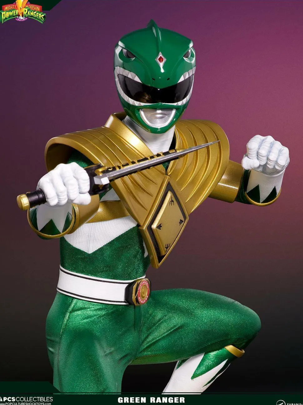 Mighty Morphin Power Rangers - Green Ranger Exclusive 1/4 Scale Statue
