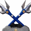 Mighty Morphin Power Rangers - Blue Ranger Power Lance Lightning Premium Collection 1:1 Scale Life-Size Prop Replica