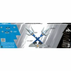 Mighty Morphin Power Rangers - Blue Ranger Power Lance Lightning Premium Collection 1:1 Scale Life-Size Prop Replica