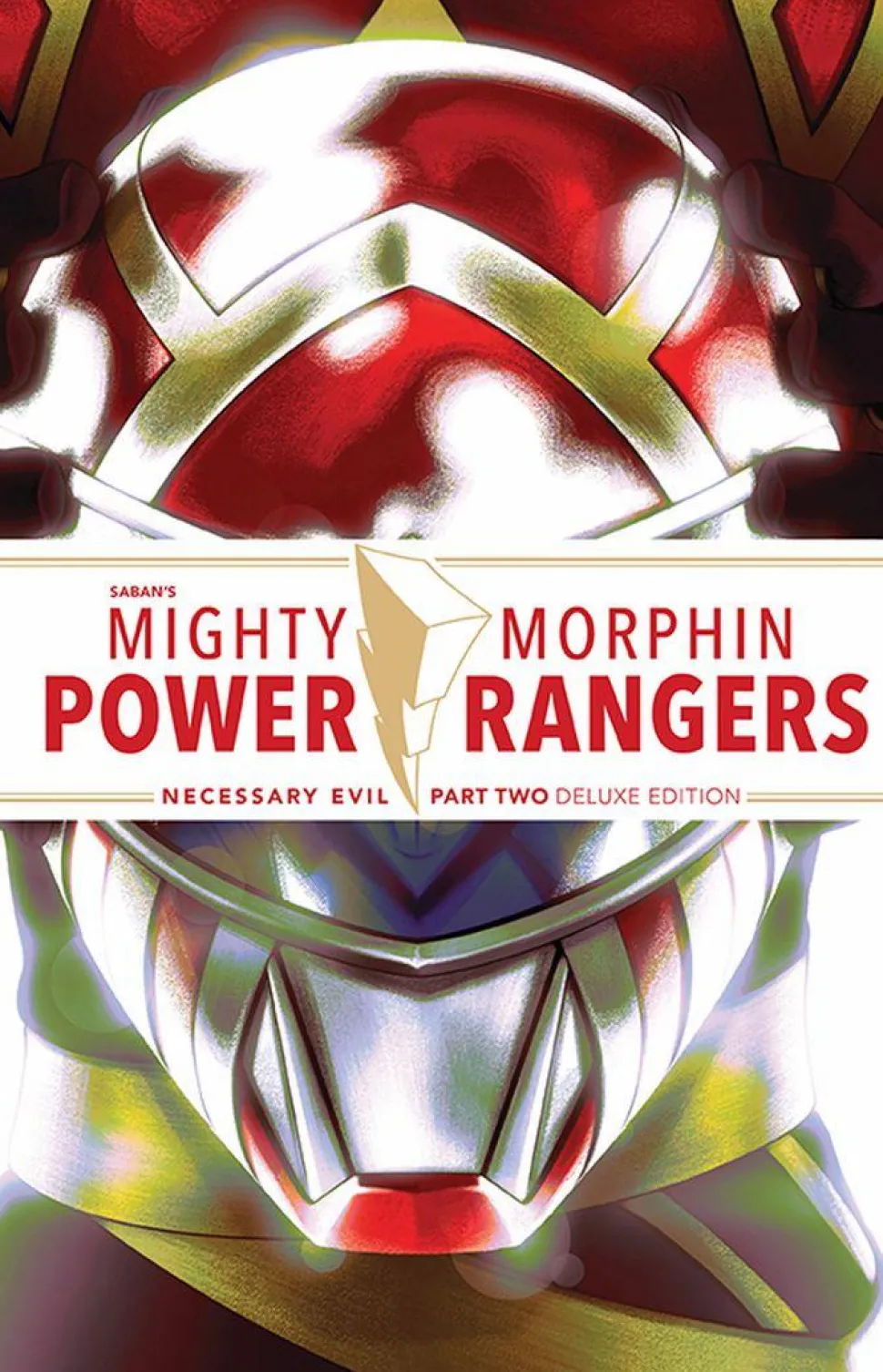 Mighty Morphin Power Rangers - Necessary Evil II Deluxe Edition Hardcover Book