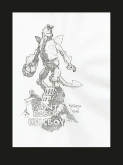 Mike Mignola: The Quarantine Sketchbook Hardcover Book