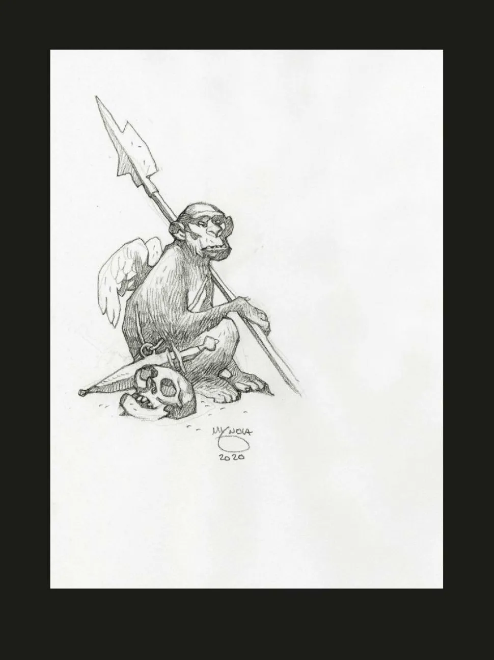 Mike Mignola: The Quarantine Sketchbook Hardcover Book