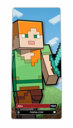 Minecraft - Alex (Ver. 2) FiGPiN Enamel Pin