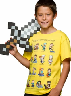 Minecraft - Career Opportunities Yellow Kids or Youth T-Shirt