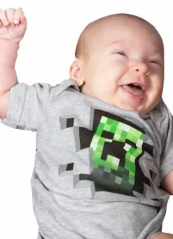 Minecraft - Creeper Inside Baby Creeper Jumpsuit/Onesie