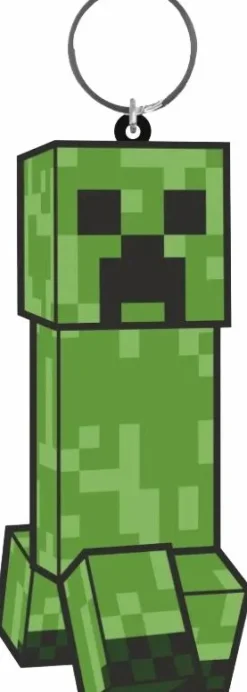 Minecraft - Creeper Rubber Keychain