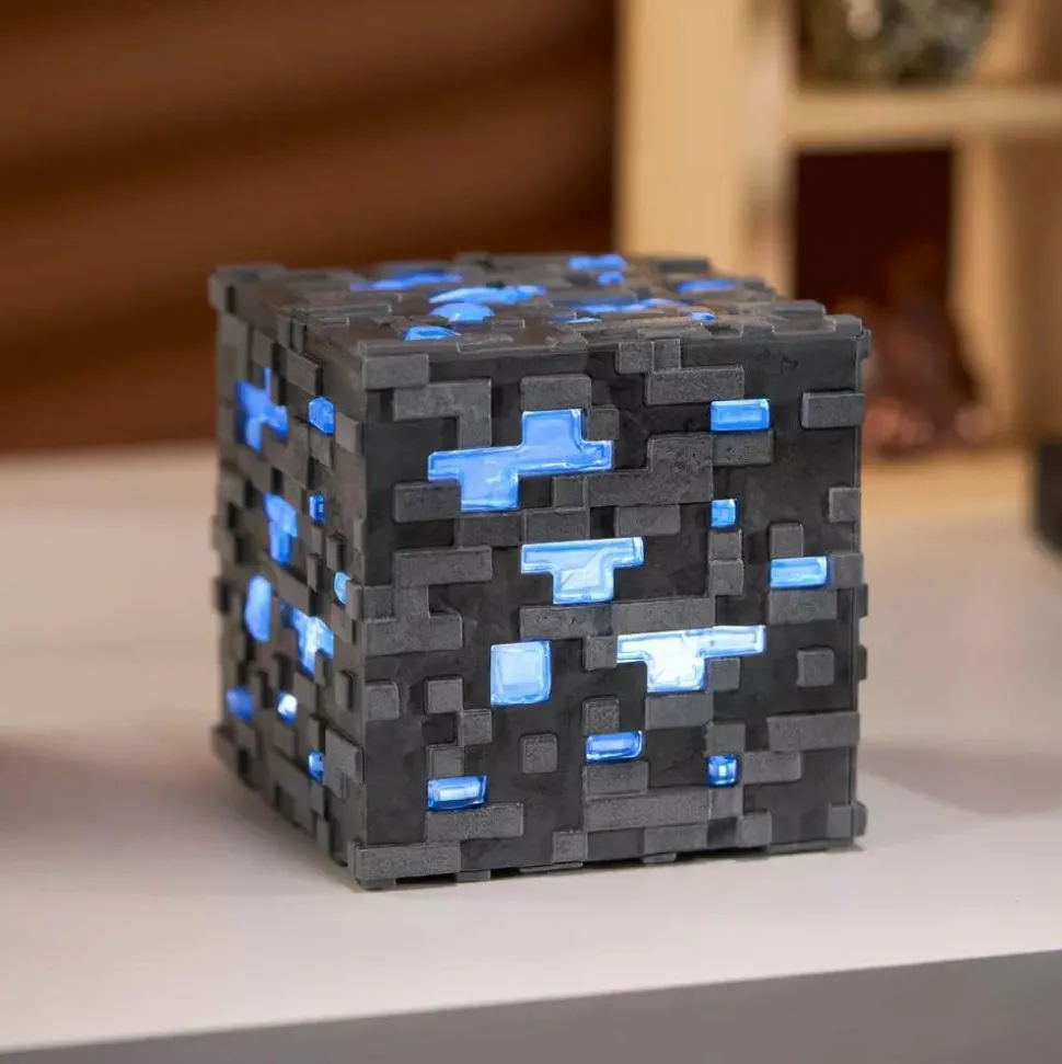 Minecraft - Diamond Ore Illuminating Collector Replica