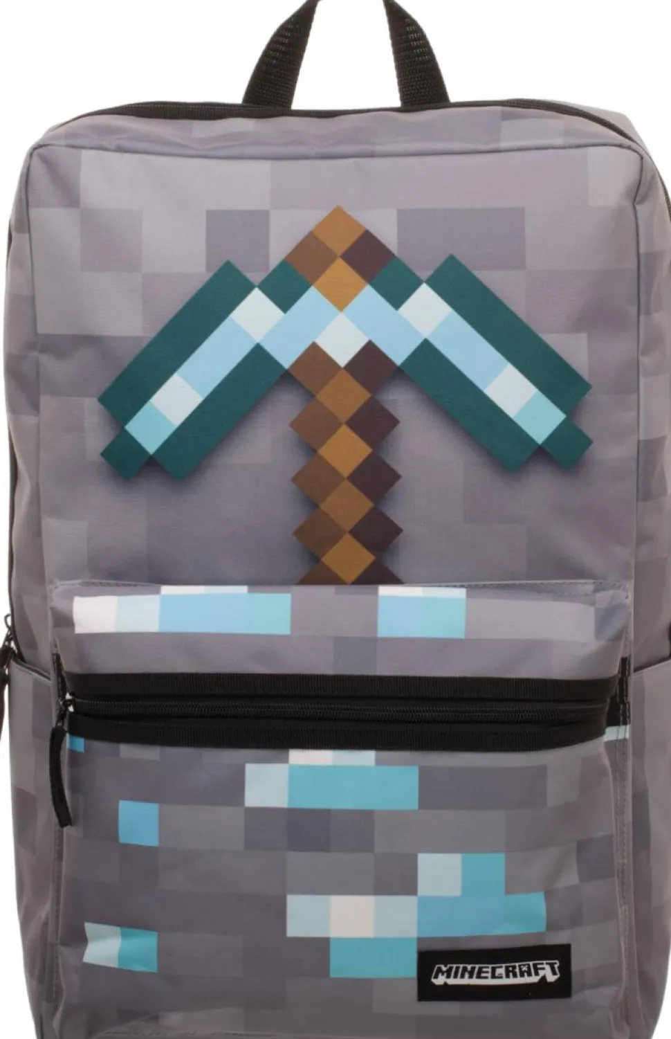 Minecraft - Diamond Pickaxe 17" Laptop Backpack
