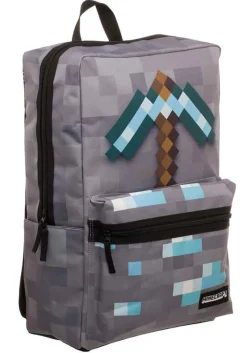 Minecraft - Diamond Pickaxe 17" Laptop Backpack