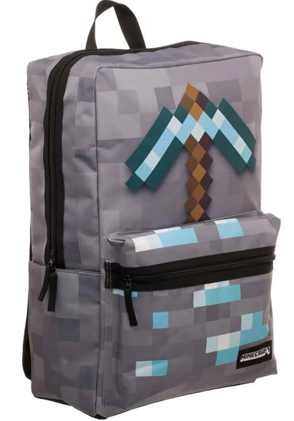 Minecraft - Diamond Pickaxe 17" Laptop Backpack