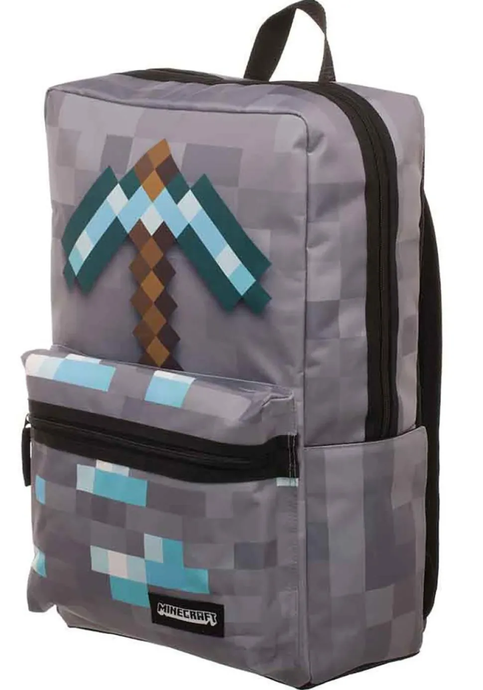 Minecraft - Diamond Pickaxe 17" Laptop Backpack