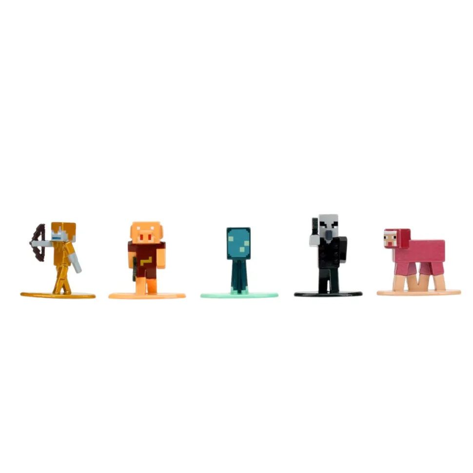 Minecraft - Nano Metalfigs 1.65" Exclusive Die-Cast Figure 18-Pack (Series 14)