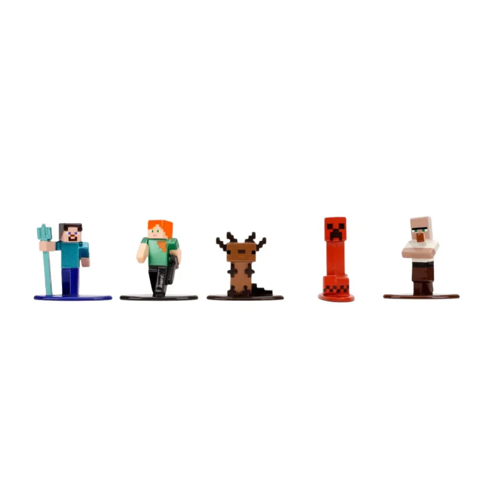 Minecraft - Nano Metalfigs 1.65" Exclusive Die-Cast Figure 18-Pack (Series 14)