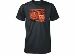 Minecraft - Nether Postcard Navy Kids or Youth T-Shirt
