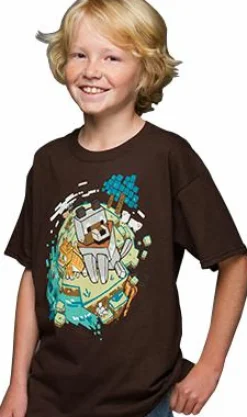 Minecraft - Owner of the Sphere Brown Kids or Youth T-Shirt