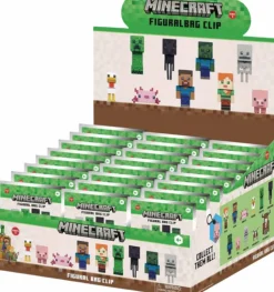 Minecraft - Series 1 3D Figural Foam Bag Clip Blind Bag (Display of 24)