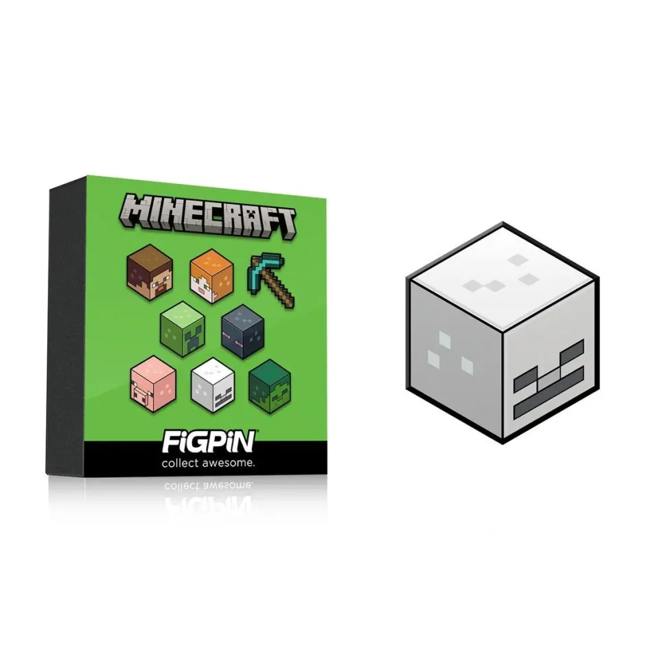 Minecraft - Series 1 FiGPiN Mystery Blind Box Mini Enamel Pin (Display of 10)