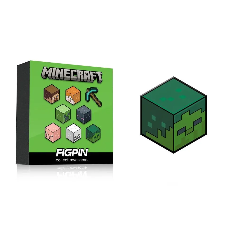 Minecraft - Series 1 FiGPiN Mystery Blind Box Mini Enamel Pin (Display of 10)