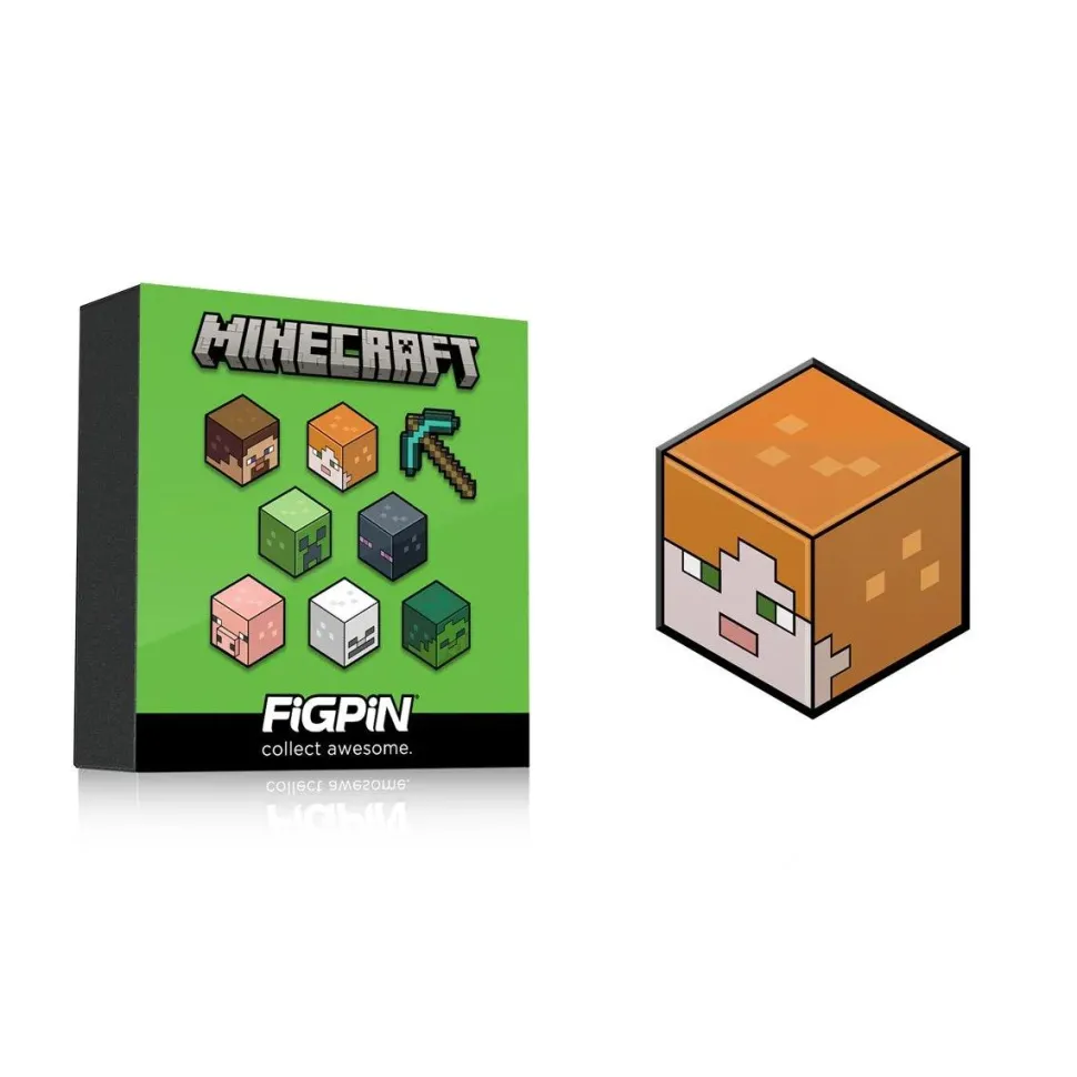 Minecraft - Series 1 FiGPiN Mystery Blind Box Mini Enamel Pin (Single Unit)