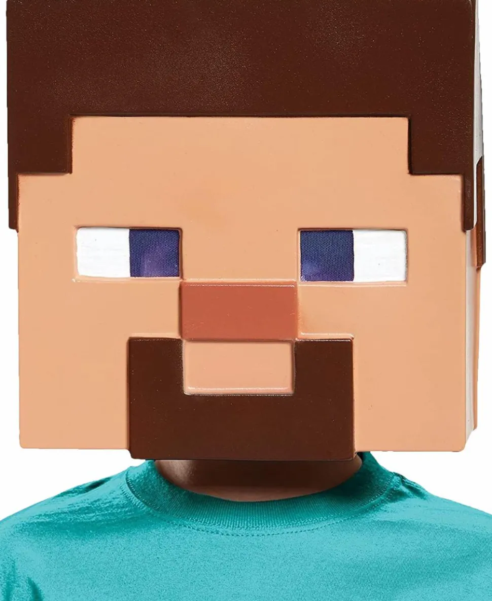 Minecraft - Steve Vacuform Child Mask (One Size Fits Most)