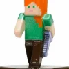 Minecraft: Caves & Cliffs - Alex with Enchanted Sword Nano Metalfigs 1.5” Die-Cast Figure
