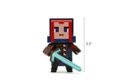 Minecraft Legends - Hero Ranger, Zombie, Piglin Blaze Runt & Piglin Mace Runt Metalfigs 2.5