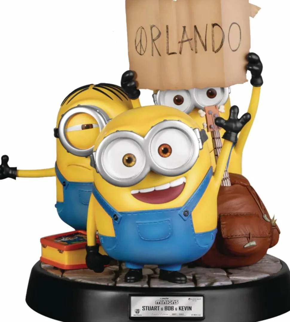 Minions - Stuart, Bob and Kevin MC-041 Master Craft 14” Statue