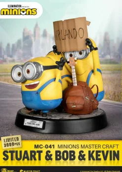 Minions - Stuart, Bob and Kevin MC-041 Master Craft 14” Statue