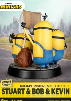 Minions - Stuart, Bob and Kevin MC-041 Master Craft 14” Statue