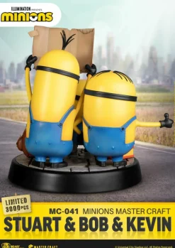 Minions - Stuart, Bob and Kevin MC-041 Master Craft 14” Statue