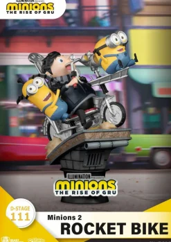 Minions 2: The Rise of Gru - Rocket Bike D-Stage 6” Statue