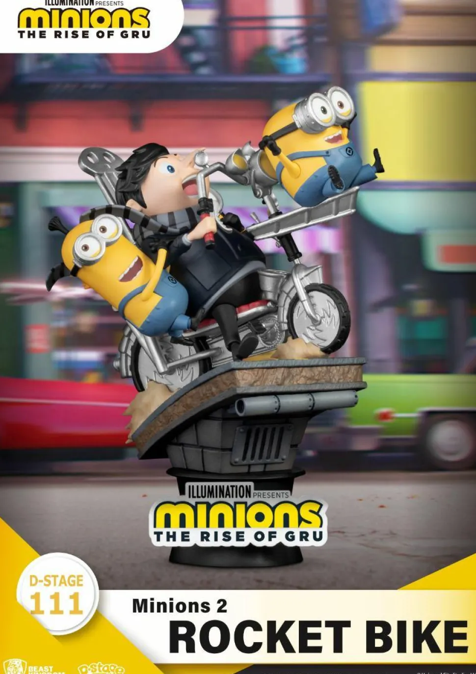 Minions 2: The Rise of Gru - Rocket Bike D-Stage 6” Statue