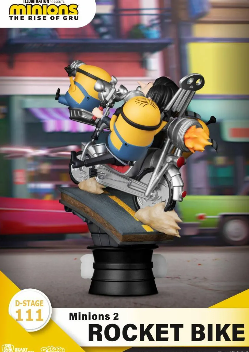 Minions 2: The Rise of Gru - Rocket Bike D-Stage 6” Statue