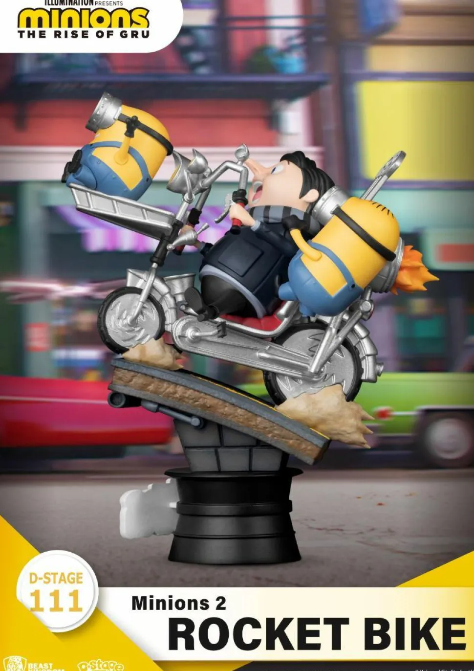 Minions 2: The Rise of Gru - Rocket Bike D-Stage 6” Statue