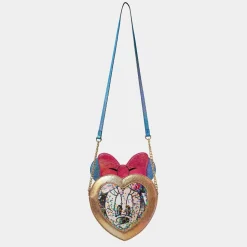 Minnie Mouse - Epic Lollypop 8” Faux Leather Crossbody Handbag