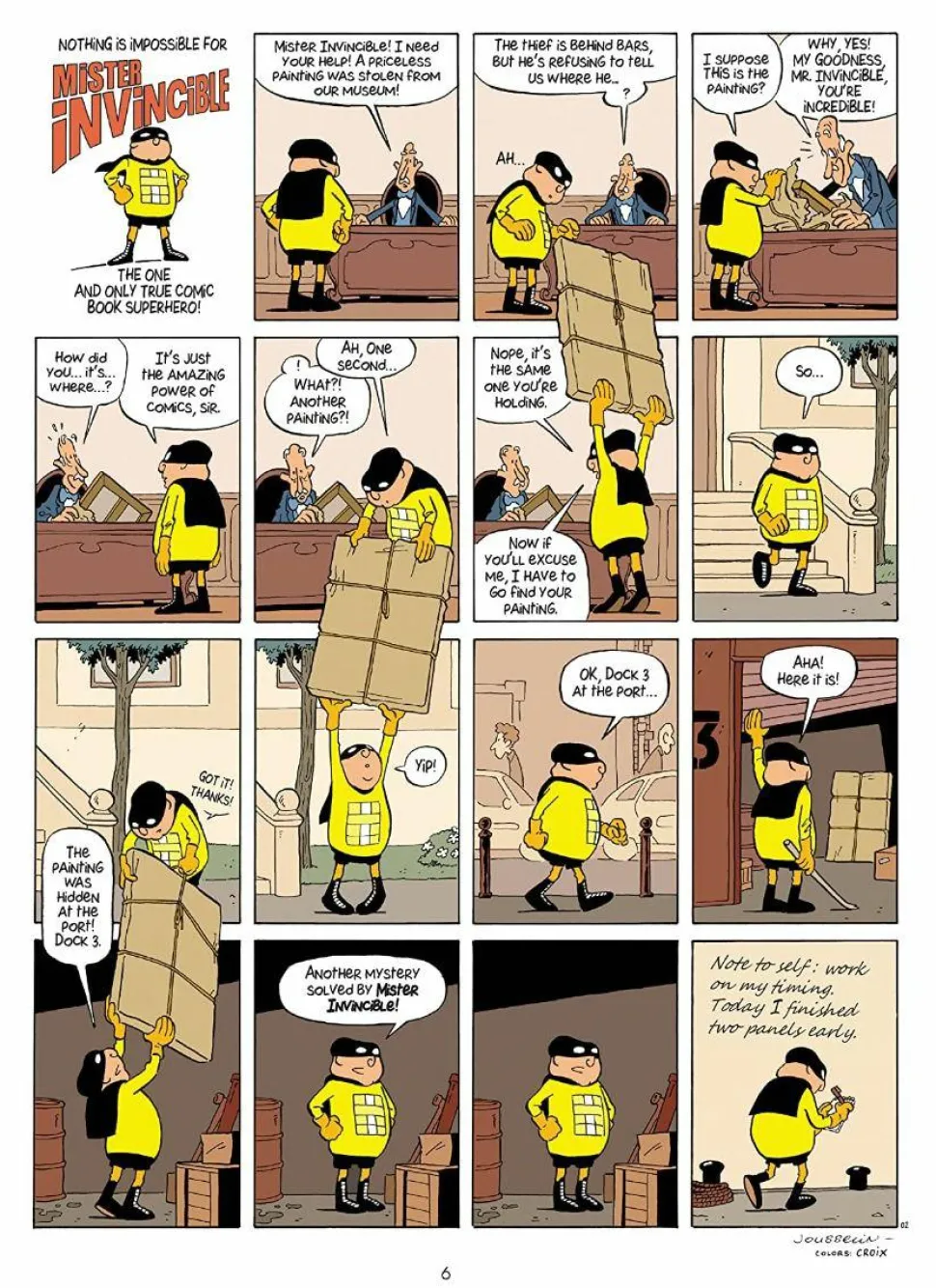 Mister Invincible: Local Hero by Pascal Jousselin Paperback Book