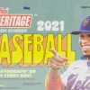 MLB Baseball - 2021 Topps Heritage High Number Trading Cards Hobby Box (Display of 24)