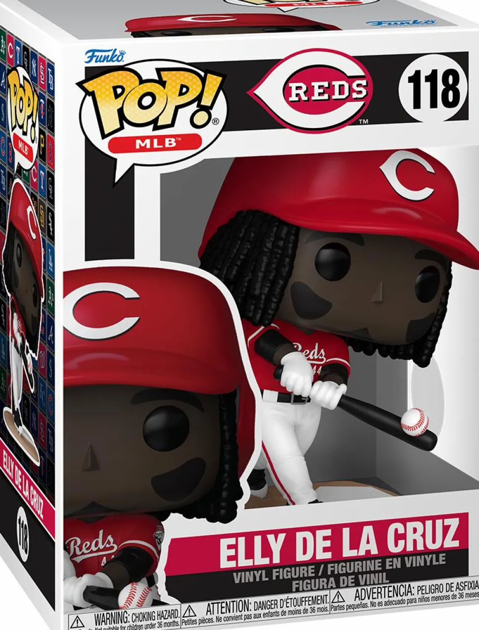 MLB Baseball - Elly De La Cruz Cincinnati Reds Pop! Vinyl Figure