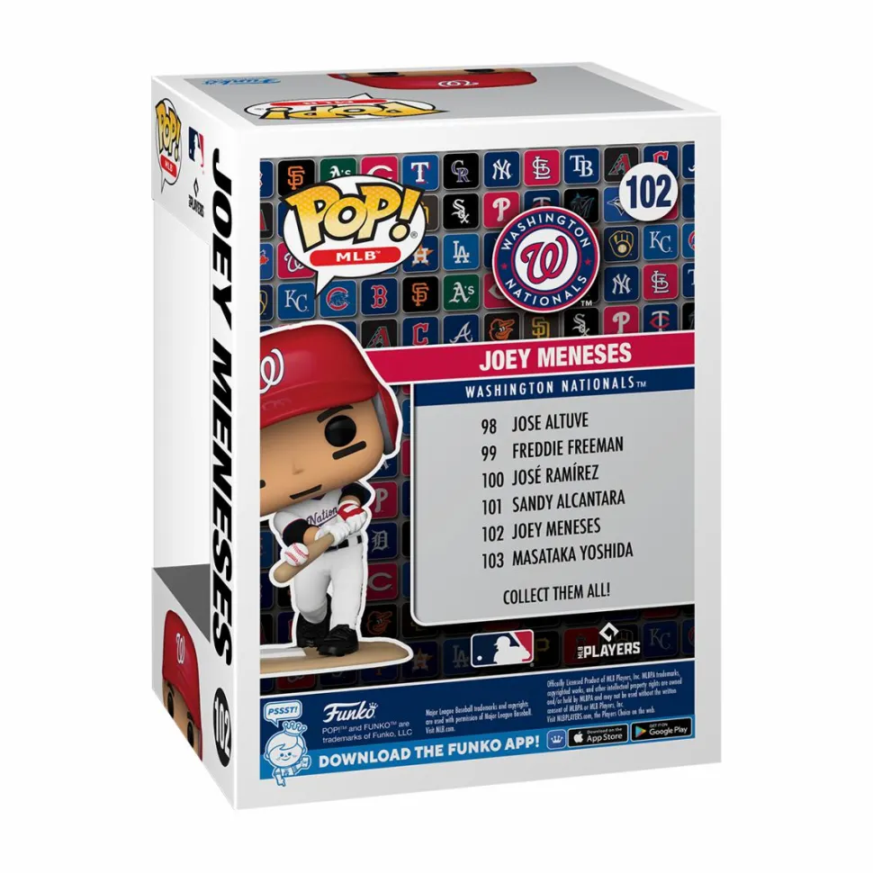 MLB Baseball - Joey Meneses Washington Nationals Pop! Vinyl Figure
