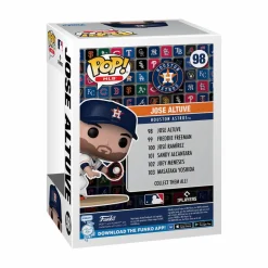 MLB Baseball - Jose Altuve Catching in White Jersey Houston Astros Pop! Vinyl Figure