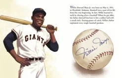 MLB Baseball - Willie Mays: A Little Golden Book Biography Hardcover Book