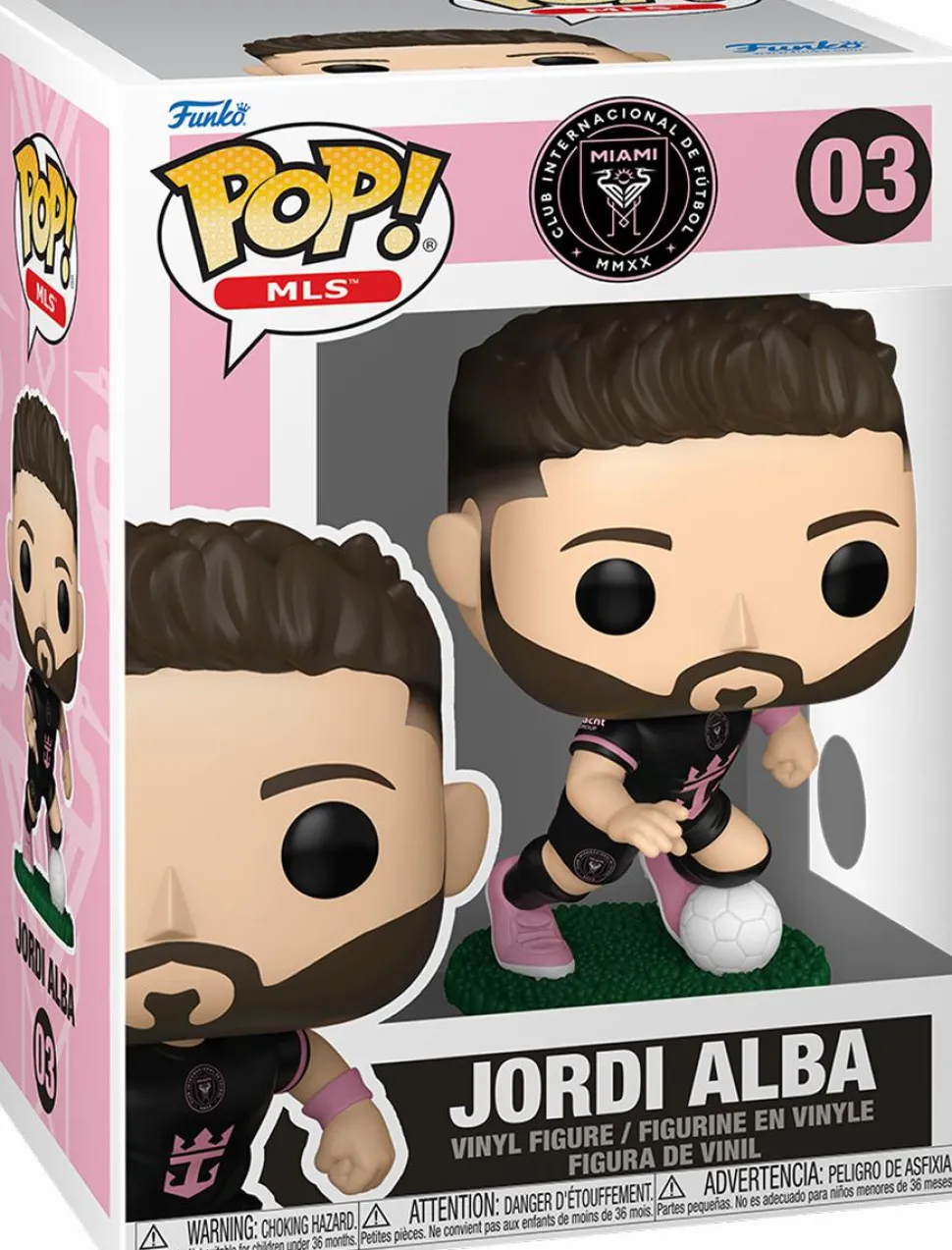 MLS: Inter Miami - Jordi Alba (Away) Pop! Vinyl Figure