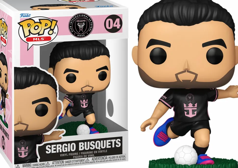 MLS: Inter Miami - Sergio Busquets (Away) Pop! Vinyl Figure