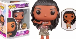 Moana - Moana Gold Ultimate Disney Princess Pop! Vinyl Figure with Enamel Pin (Funko / Popcultcha Exclusive)