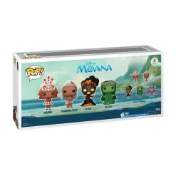 Moana - Moana, Gramma Tala, Te Ka, Te Fiti Glow-in-the-Dark Pop! Vinyl Figure 4-Pack